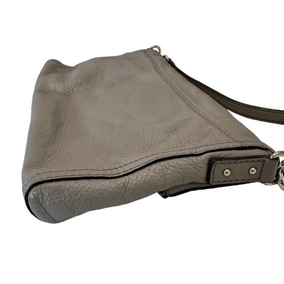 Kate Spade NY Pebbled Leather Convertible Fold Over Shoulder Handbag Purse - Picture 3 of 16